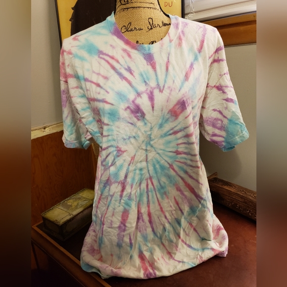 Tie-Dye Crew T-Shirt {Hanes}, XL - Picture 2 of 2